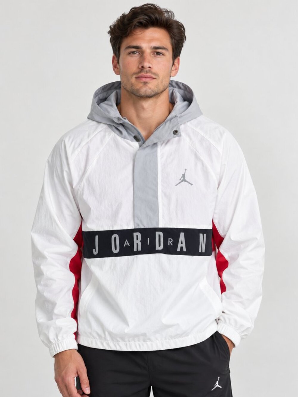 NWT Jordan Men’s Hooded Windbreaker Jacket Size L